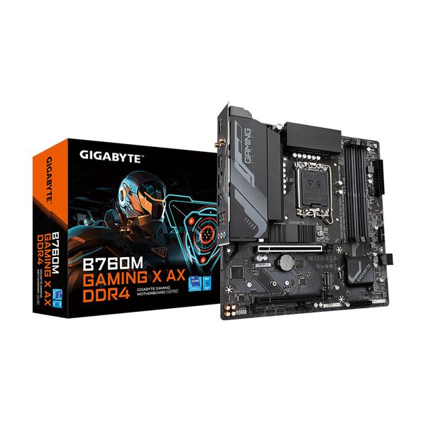  Mainboard Gigabyte B760M GAMING X AX DDR4 (Wifi+Bluetooth) 