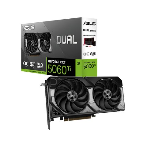  Card màn hình Asus DUAL RTX 5060 Ti O8G 