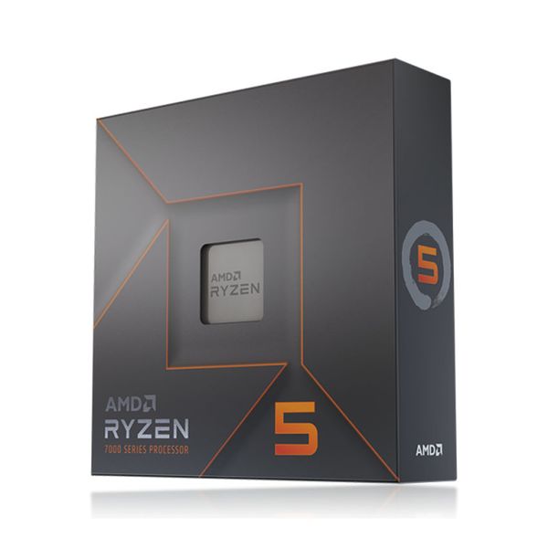  CPU AMD Ryzen 5 7600X (4.7 GHz Upto 5.3GHz / 38MB / 6 Cores, 12 Threads / 105W / Socket AM5) 