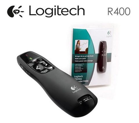  Bút Trình Chiếu Logitech Presenter Cordless R400 