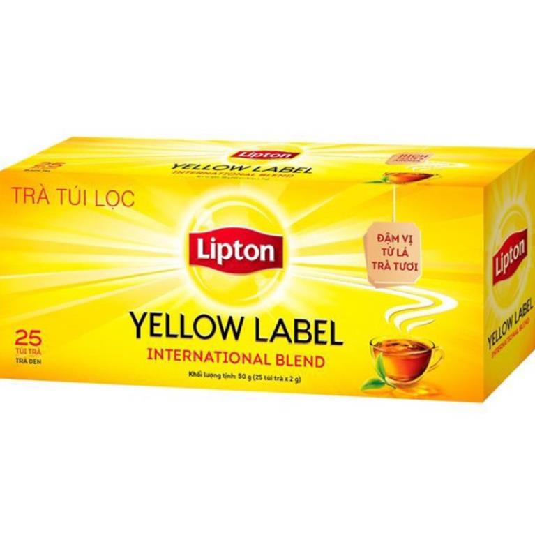TRÀ LIPTON TÚI LỌC ĐẬM VỊ TỪ BÚP TRÀ NGUYÊN CHẤT