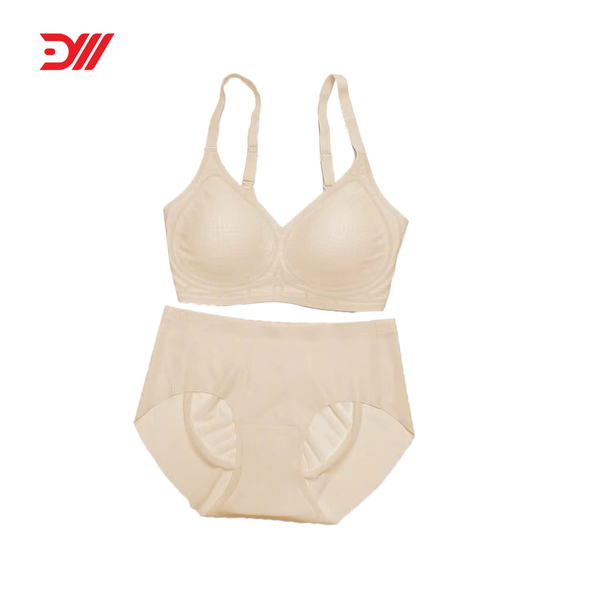  Bộ gồm áo & quần lót (BA008) su lụa băng nữ mỏng mát đệm 1cm 