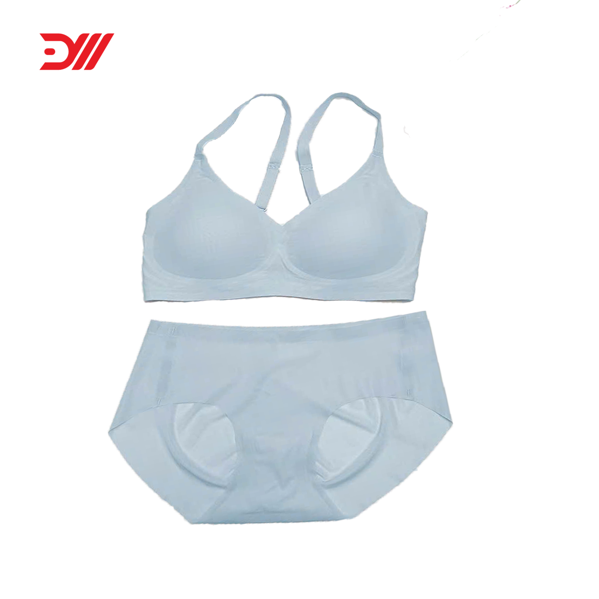  Bộ gồm áo & quần lót (BA008) su lụa băng nữ mỏng mát đệm 1cm 