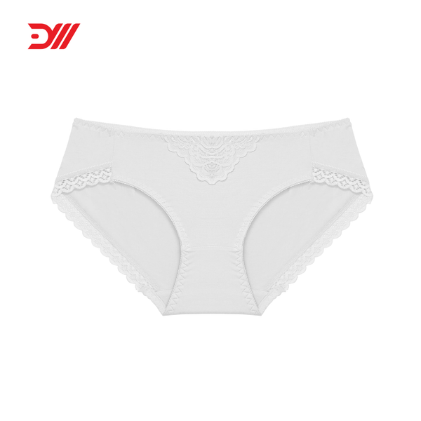  VQ020 - quần lót cotton nữ phối ren cao cấp kiểu dáng bikini thoáng khí, thoải mái 