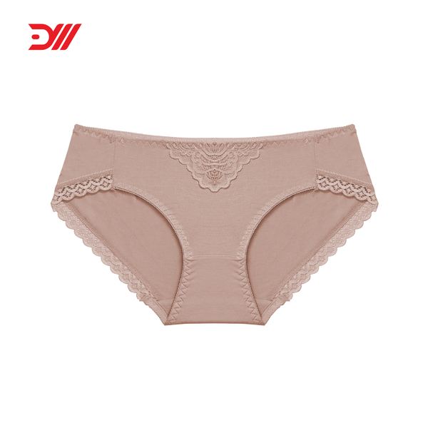  VQ020 - quần lót cotton nữ phối ren cao cấp kiểu dáng bikini thoáng khí, thoải mái 