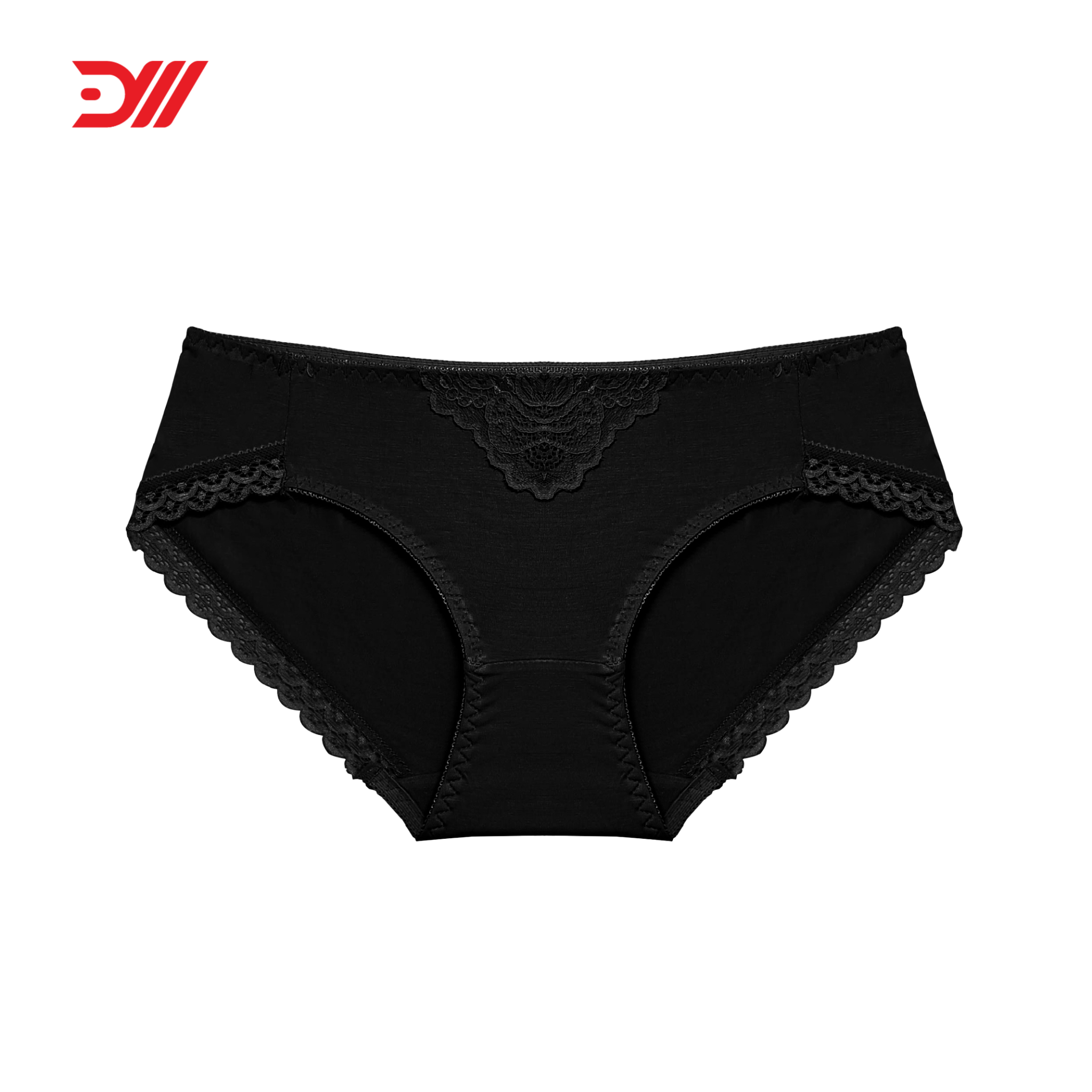  VQ020 - quần lót cotton nữ phối ren cao cấp kiểu dáng bikini thoáng khí, thoải mái 