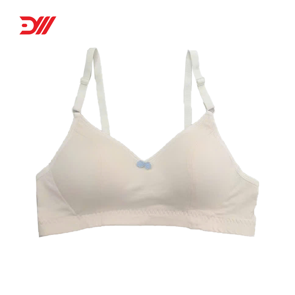  Áo lá học sinh dành cho bé gái cấp 3 iMERRY chất vải cotton siêu thoáng mát, đệm mút chằn bông siêu thấm BRA080 