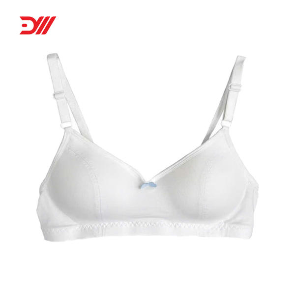  Áo lá học sinh dành cho bé gái cấp 3 iMERRY chất vải cotton siêu thoáng mát, đệm mút chằn bông siêu thấm BRA080 