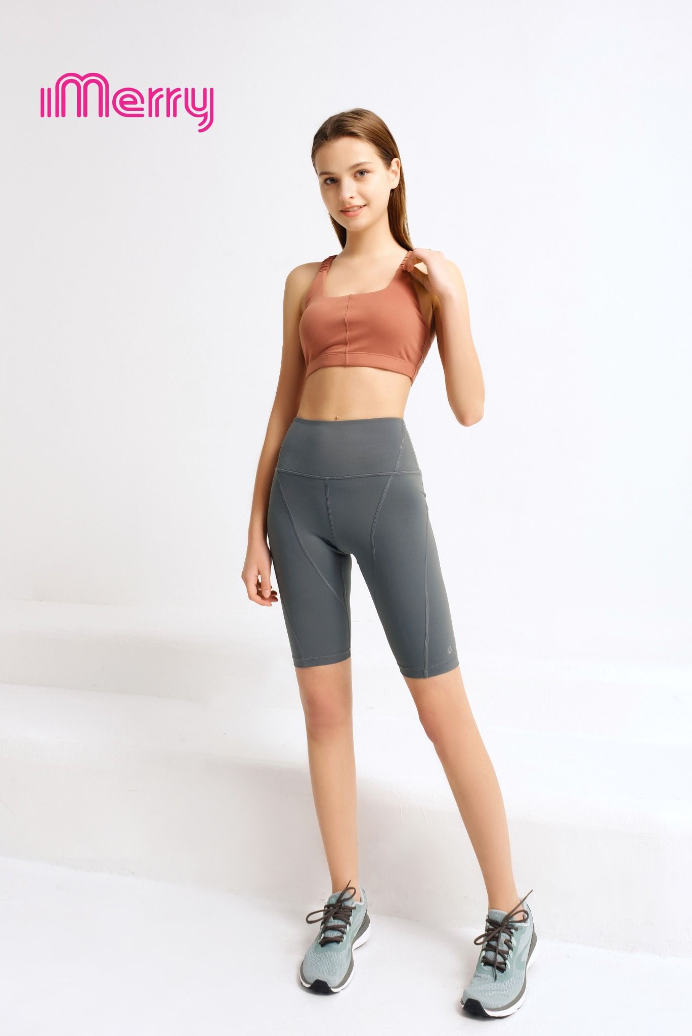  Áo Bra Thể Thao iMerry 2 Dây Tập Gym Yoga Nữ, Ôm Sát Cơ thể, Mềm Mại, Thoáng mát - BR2369 