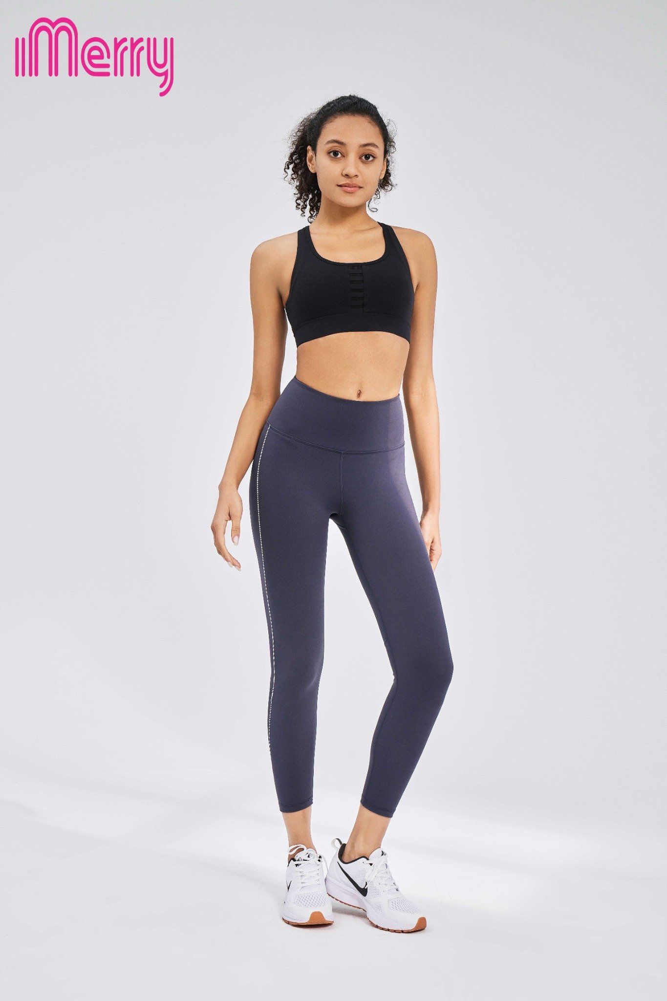  Quần legging Thể Thao iMerry Tập Gym Yoga Nữ, Ôm Sát Cơ thể, Mềm Mại, Thoáng mát - GY1239 