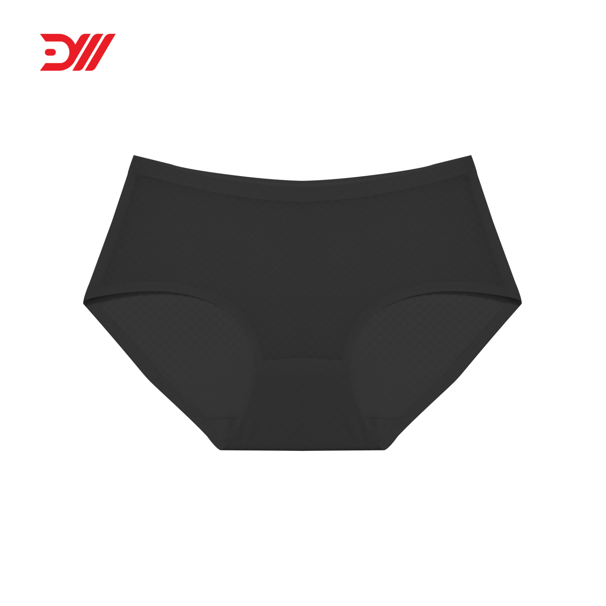  VQ036A - Quần lót nữ su lưới cạp cao họa tiết caro chìm vải thoáng khí mềm mại co giãn nhiều thoải mái 