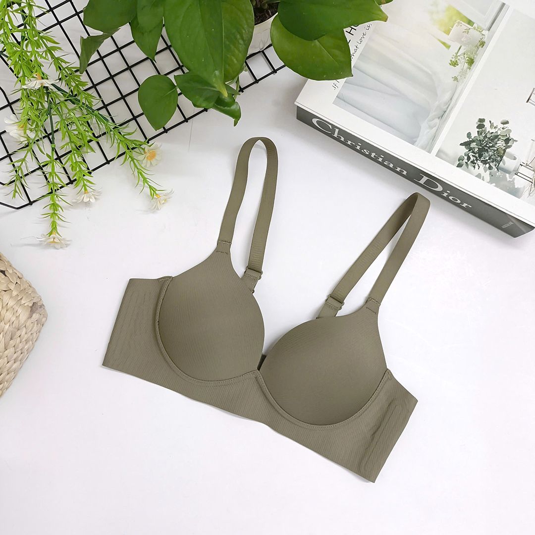  VA009 - Áo lót nữ su không gọng, mút nâng 2cm, ôm dáng, vải su gân mềm mại, co giãn 