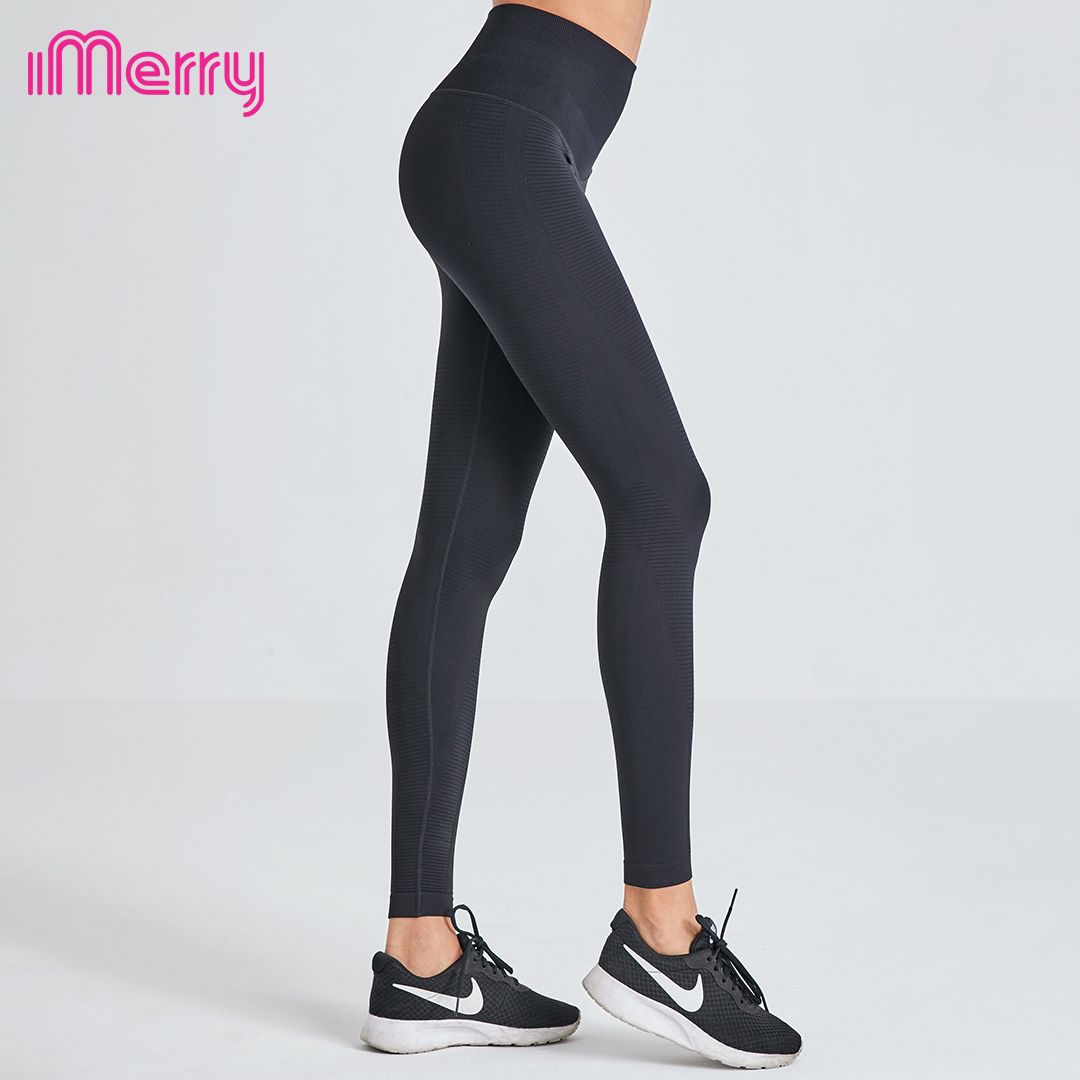  Quần dệt legging thể thao tập gym không đường may iMerry GY0852 