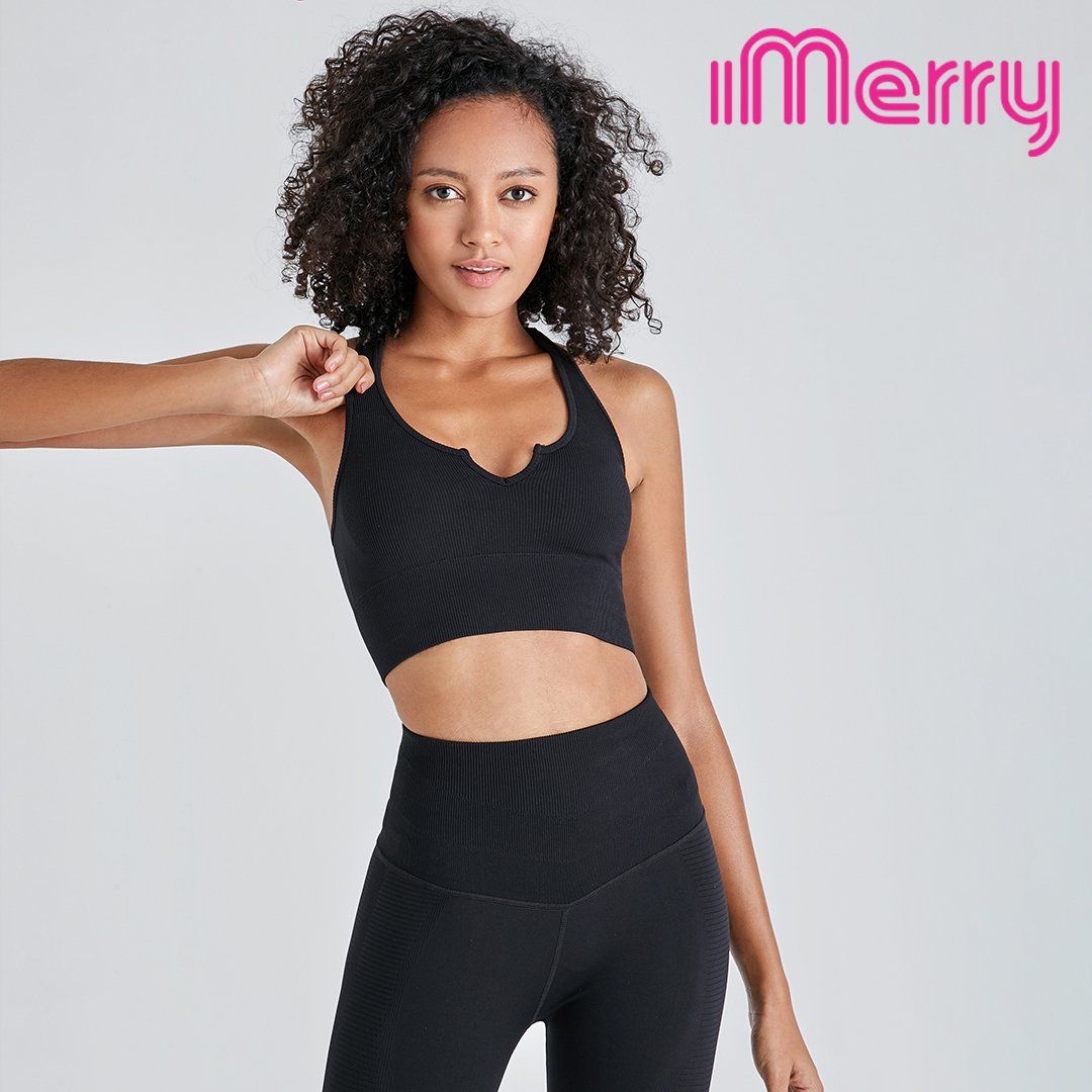  Quần dệt legging thể thao tập gym không đường may iMerry GY0852 