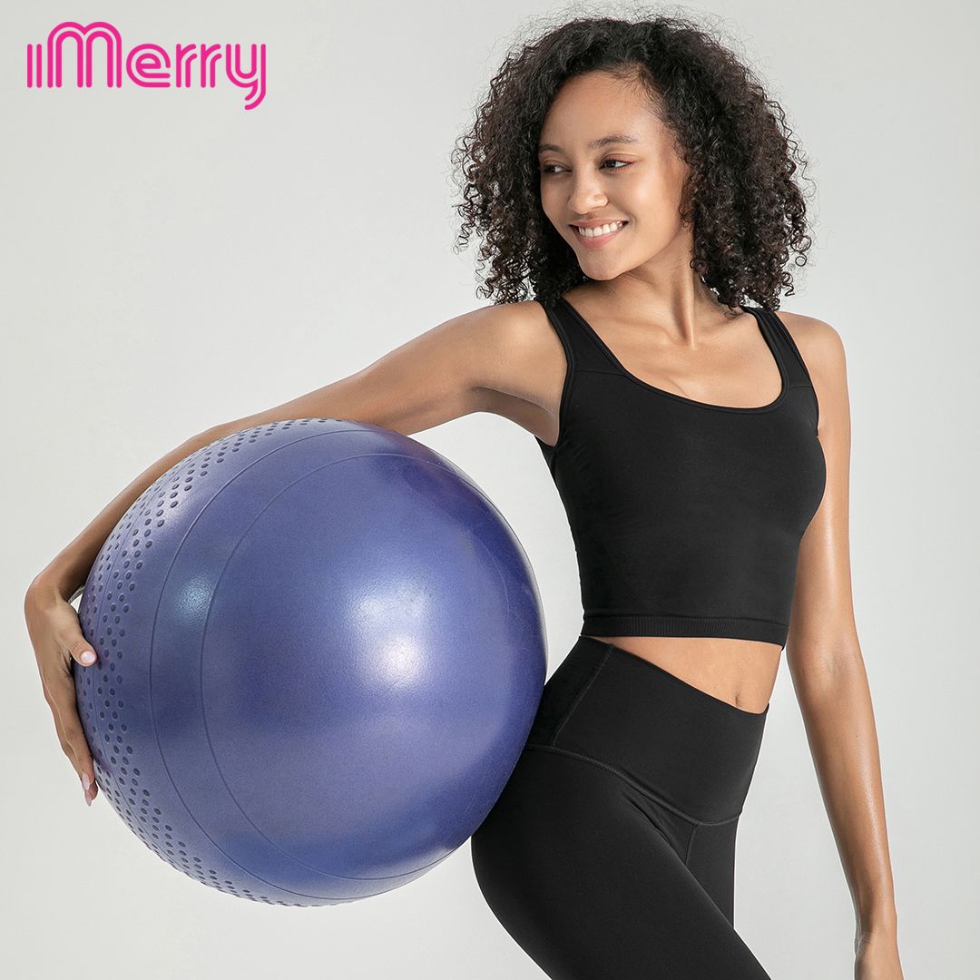  Áo thể thao tập gym yoga iMerry đai lưng chéo cách điệu BRA2128 