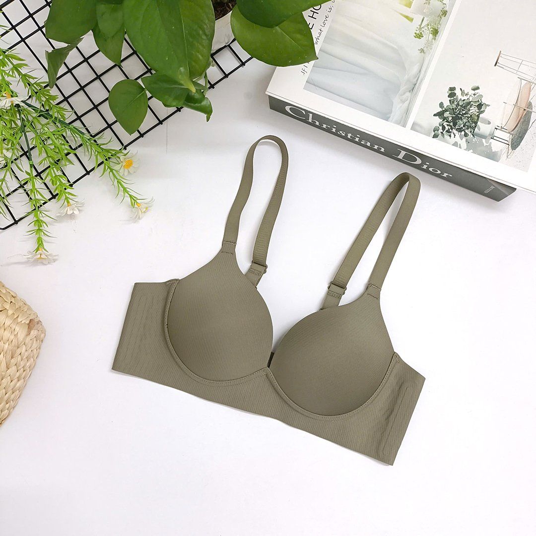 VA009 - Áo lót nữ su không gọng, mút nâng 2cm, ôm dáng, vải su gân mềm mại, co giãn 