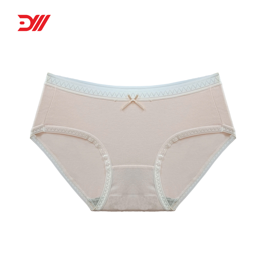  VQ093 - quần lót cotton nữ cạp cao kháng khuẩn,thun co giãn 4 chiều phối ren thoáng khí 