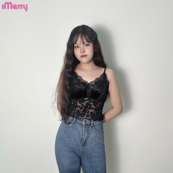  Áo lót bralette nhung ren dáng ngắn và dài,chất liệu cao cấp,đa dạng phong cách 