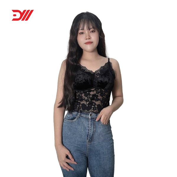  Áo lót bralette nhung ren dáng ngắn và dài,chất liệu cao cấp,đa dạng phong cách 