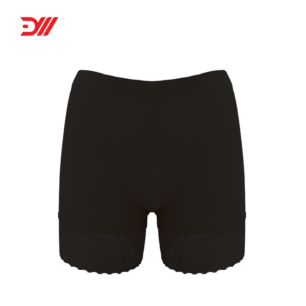  VQ079  Quần mặc váy seamless hỗ trợ nâng mông ,dệt liền thoáng khí,phối ren cao cấp 