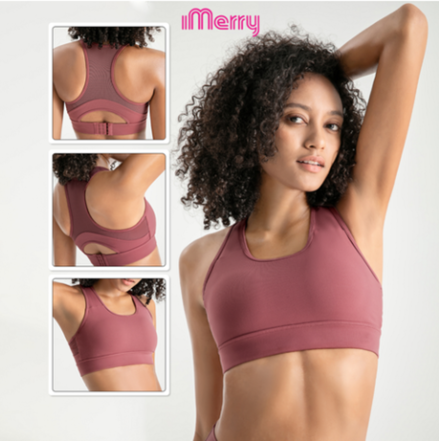 Set quần - áo Bra Thể Thao iMerry Tập Gym Yoga Nữ, Co Giãn, Thoáng Mát - BR2215 