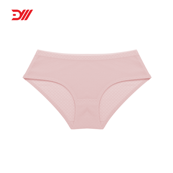  VQ036 - quần lót su hoa văn caro iMerry cạp thấp vải lưới hoa văn cao cấp mềm mịn thoáng mát không hằn thoải mái 