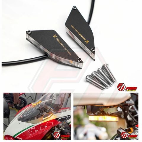 Xi nhan chân kính Ducati Panigale V2 V4 Savage chính hãng