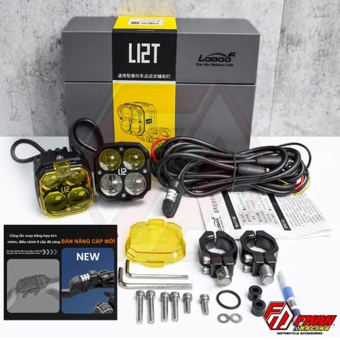 Đèn trợ sáng LOBOO L12T chính hãng