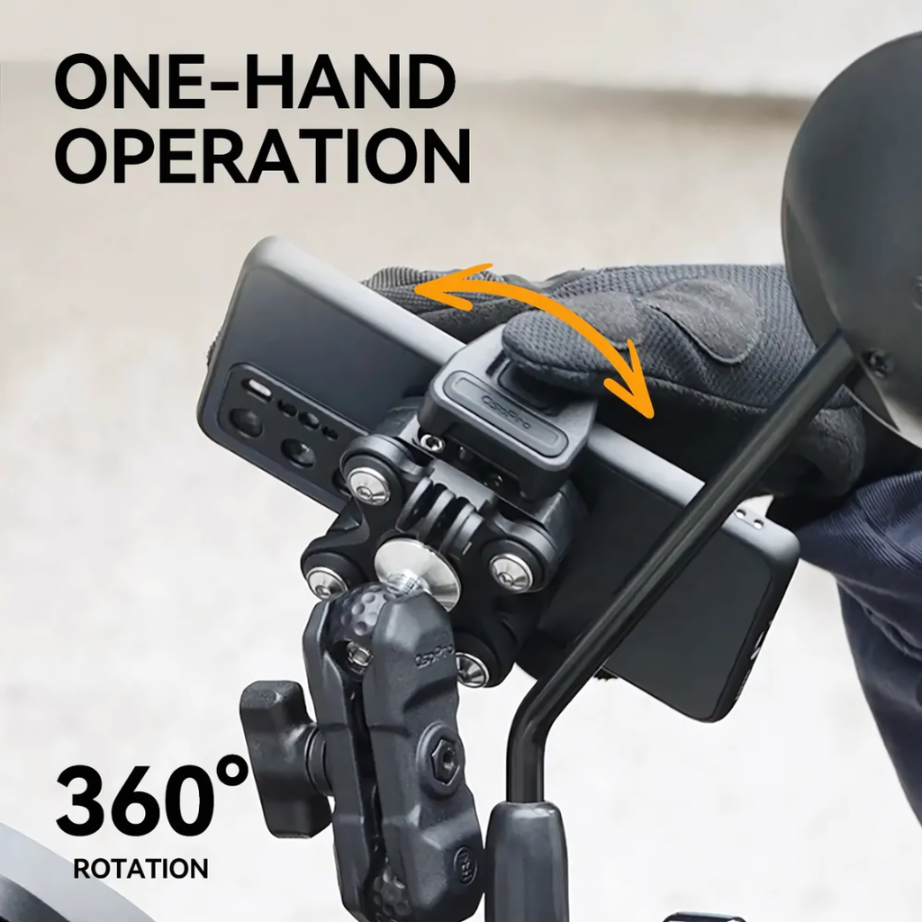 Giá đỡ điện thoại OsoPro chính hãng - VH MOUNT (NEW 2025) - Xoay ngang dọc nhanh chóng tiện lợi