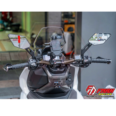 Gương chiếu hậu ALPHA - Xoay 360 độ (chân nhôm)