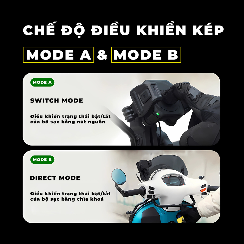Giá đỡ điện thoại OsoPro chính hãng - VH MOUNT (NEW 2025) - Xoay ngang dọc nhanh chóng tiện lợi