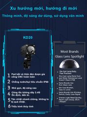 Đèn trợ sáng Kosidi KD20 chính hãng
