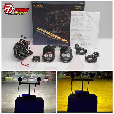 Đèn trợ sáng Kosidi KD35 chính hãng