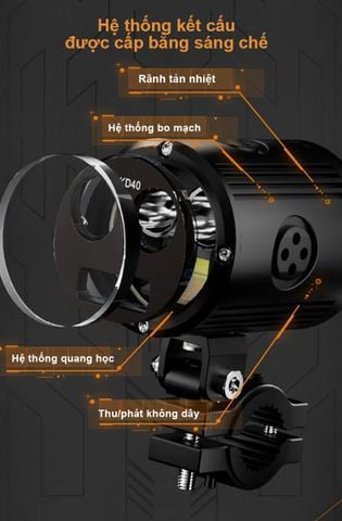 Đèn trợ sáng Kosidi R40 chính hãng