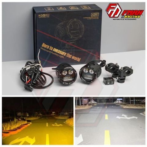 Đèn trợ sáng Kosidi KD50 chính hãng