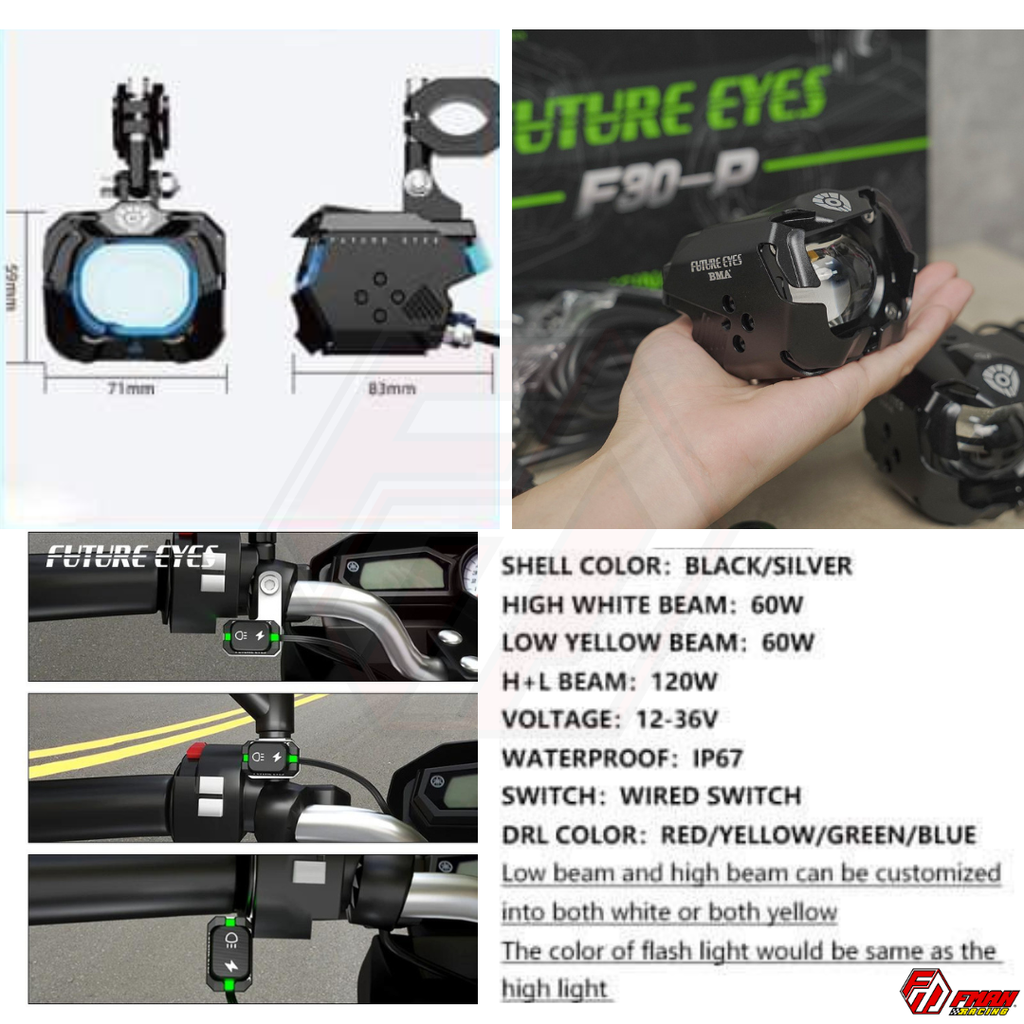 Đèn trợ sáng Future Eyes F30-P chính hãng