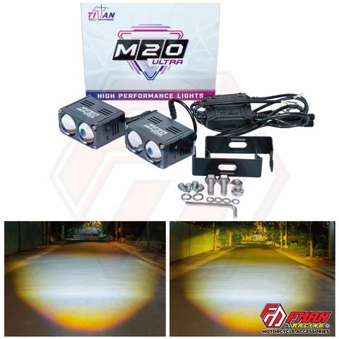Đèn trợ sáng TITAN M20 Ultra chính hãng