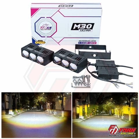 Đèn trợ sáng TITAN M30 Ultra chính hãng