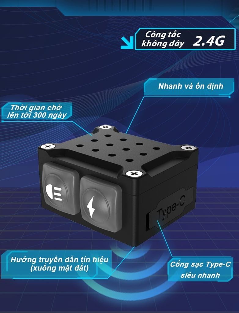 Đèn trợ sáng Kosidi KD30 chính hãng