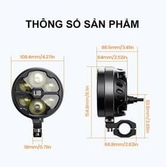 Đèn trợ sáng LOBOO L18S chính hãng