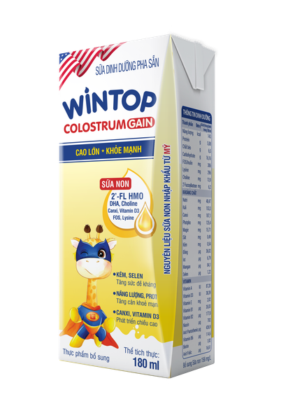 Sữa bột pha sẵn Wintop Colostrum Gain