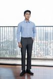  Áo sơ mi xanh Pastel không túi - 1C7905AKTS418A 