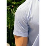  Áo Sơ Mi Nam Tay Ngắn Họa Tiết Caro Màu Xanh  GENTITI by Thái Tuấn - 1C710 