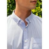  Áo Sơ Mi Nam Tay Ngắn Họa Tiết Caro Màu Xanh  GENTITI by Thái Tuấn - 1C710 