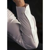  Áo Sơ Mi Nam Trơn Tay Dài Màu Trắng Gentiti by Thái Tuấn - 1C700 