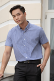  Áo sơ mi nam ngắn tay GENTITI - 1C709 