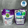 Nước giặt xả Booster tím thơm, đậm đặc túi 3,2 kg
