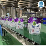  Nước giặt xả Booster tím thơm, đậm đặc túi 3,2 kg 