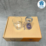  Cốc thuỷ tinh Việt Tiệp uống trà nóng, nhân trần 150 ml (hộp 12 chiếc) 