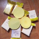  Bông nén vàng rửa mặt (1 gói) 